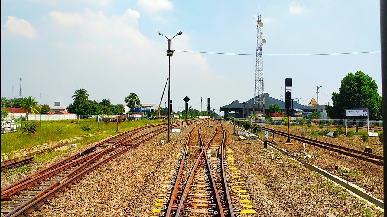 BACKRIDE BY TRAIN | Stasiun Cikampek sampai Stasiun Purwakarta