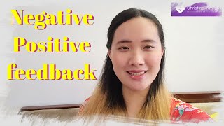 What are negative/positive feedback?