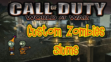 Black ops 2 Slums(Custom Zombies World at War)Live Com