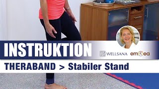 Stabilisation Becken Hüfte Knie Fuss