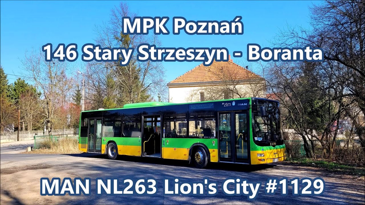MPK Poznań - linia 146, MAN NL263 Lion's City #1129