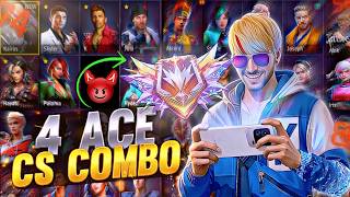 TOP 4 ( DEADLY COMBINATION ) FOR GRANDMASTER 😈 - Gaming with idea 