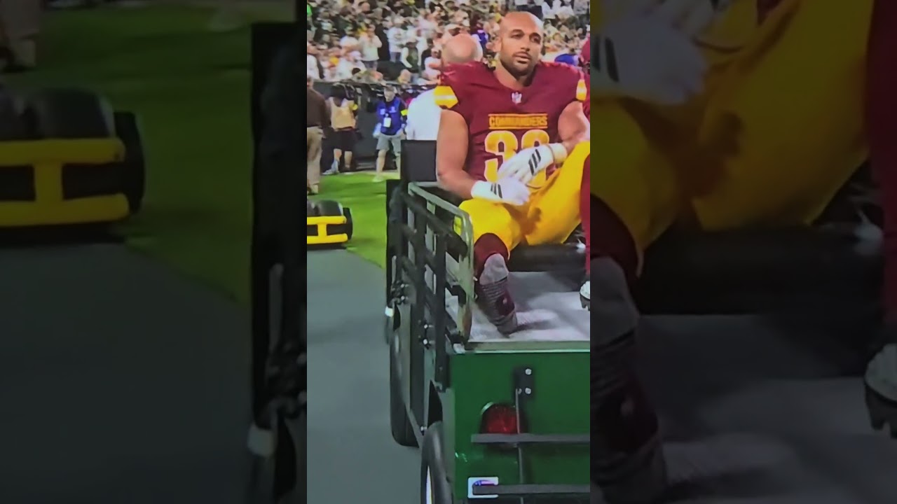Austin Ekeler carted off vs. GB (Week 2,TNF)