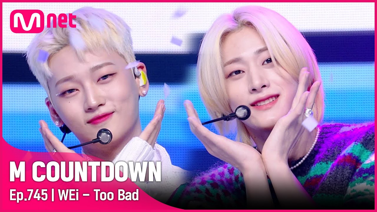 [WEi - Too Bad] #엠카운트다운 EP.745 | Mnet 220324 방송