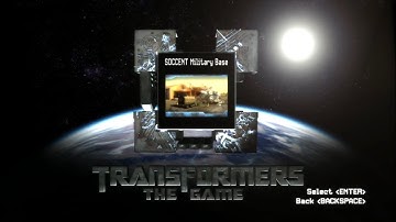 Transformers: The Game – Chapter: Soccent Military Base Full Walkthrough