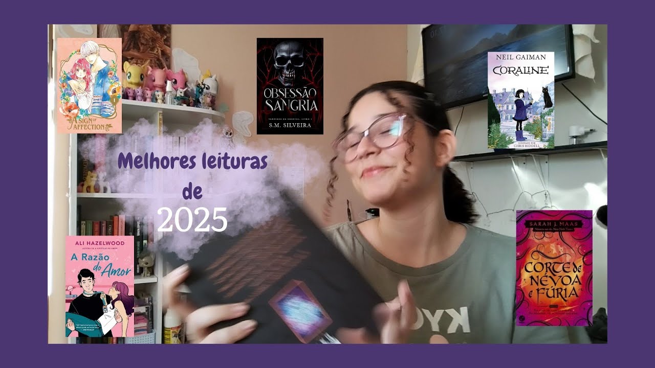 Melhores leituras de 2025 ✨🪻📚✧⁠*⁠。