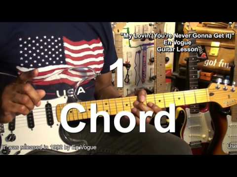 NEVER GONNA GET IT En Vogue Funk Guitar Lesson How To Play One Chord EricBlackmonGuitar