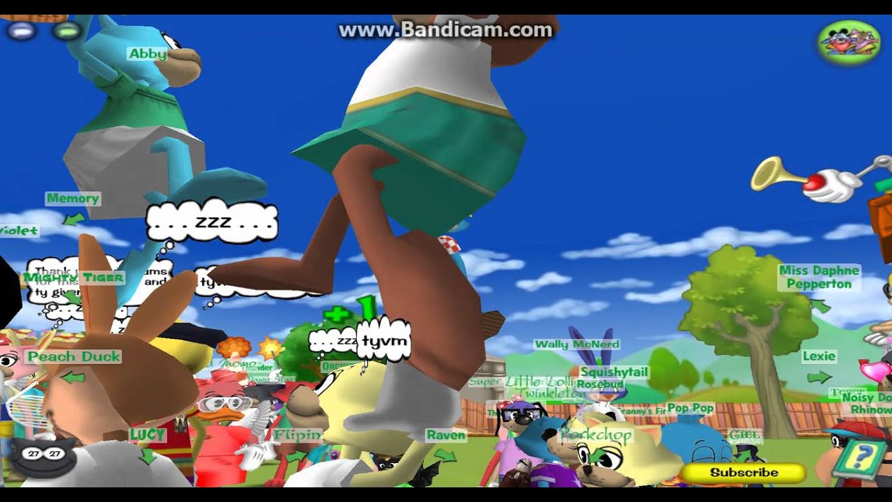 Toontown Extreme Lagging Bean Fest! YouTube