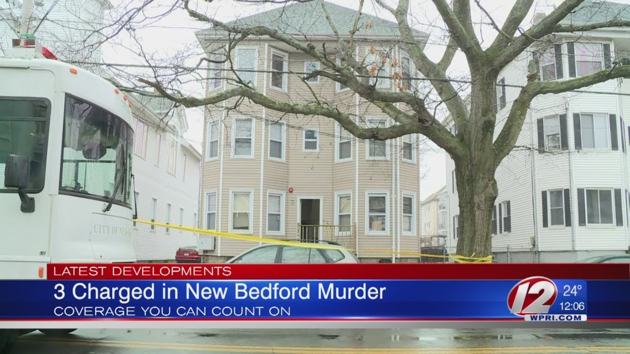 3 suspects charged with connection to New Bedford murder - YouTube