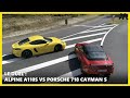 Alpine a110s vs porsche 718 cayman s  le grand duel 