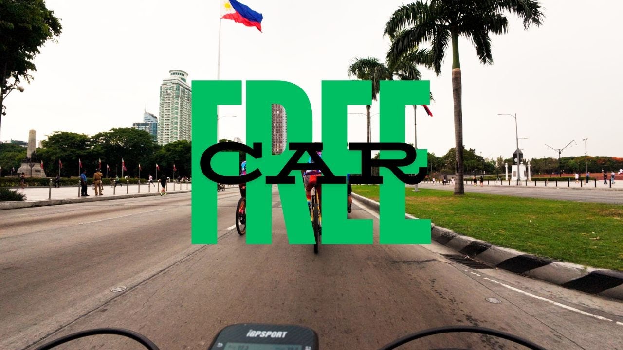 Roxas Blvd. car-free Sunday - YouTube