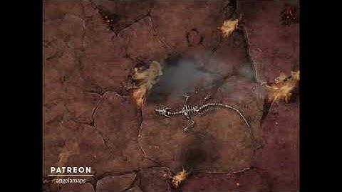 Hellscape D&D animated Battlemap