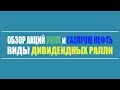 Обзор акций НКНХ и Газпром нефть + виды дивидендных ралли