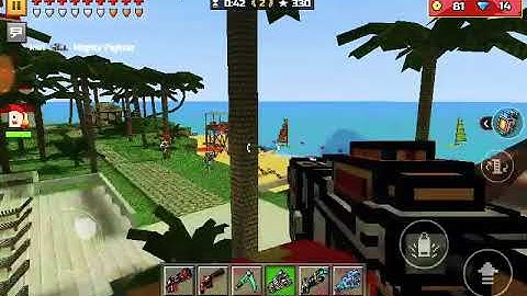 Nanobot rifle is op (Pixel Gun 3D)