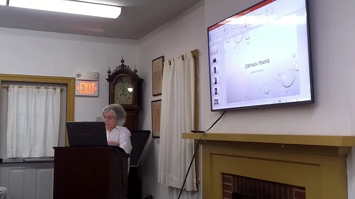 Marilyn Canavan on Orphan Trains