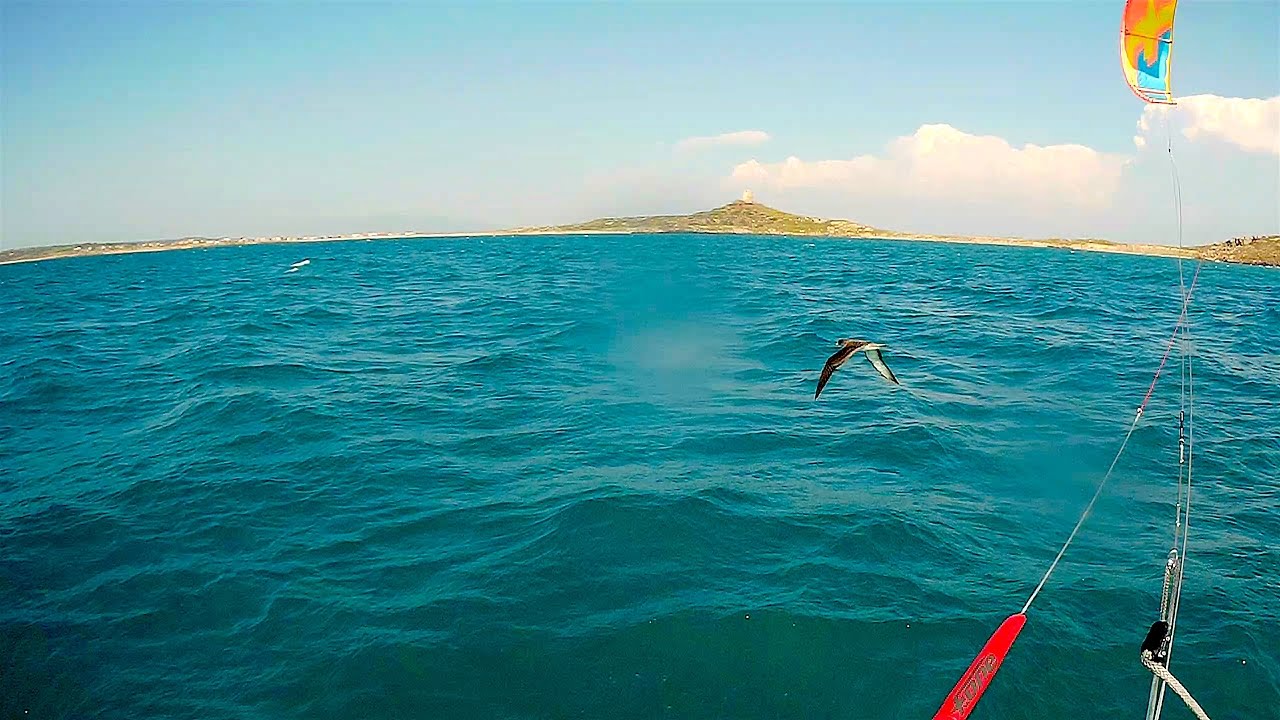 Kitesurfing and flying with a Bird 