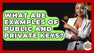 What Are Examples Of Public And Private Keys? - CryptoBasics360.com