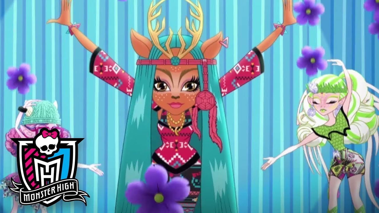 Monster High Latino💜clase de descomposici💜dibujos animados para niños