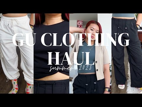 Gu Clothing Haul | Is It Worth It What Is Gu New Uniqlo Spinoff