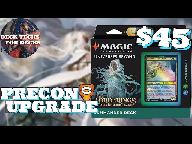 Elven Council | $45 Budget Precon Upgrade | MTG - YouTube