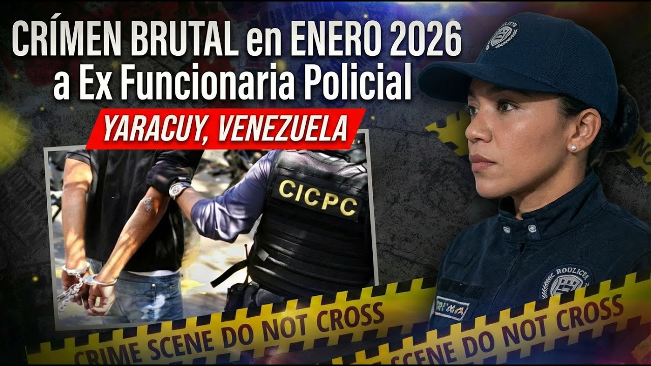 BRUTAL FEMICIDIO en YARACUY, a funcionaria Policial !