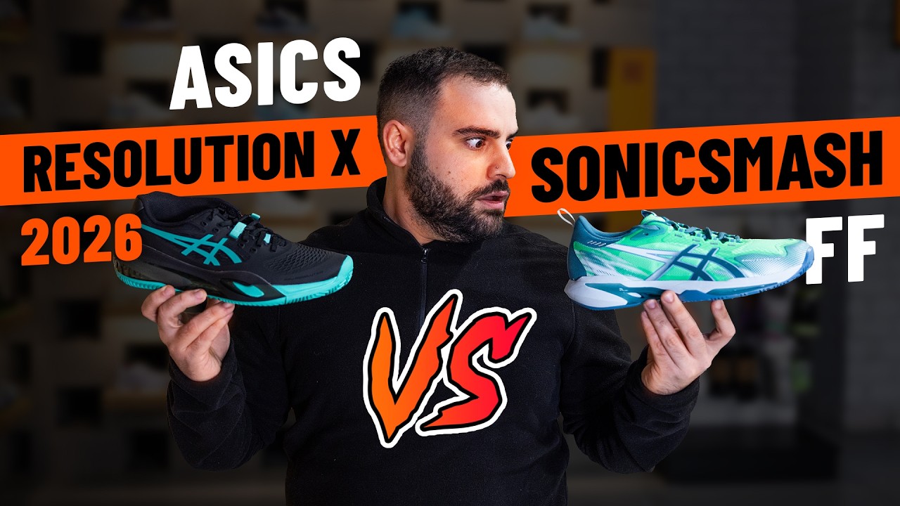 Mejores zapatillas de pádel ASICS 2026 👟 Diferencias entre Sonicsmash y Resolution 2026