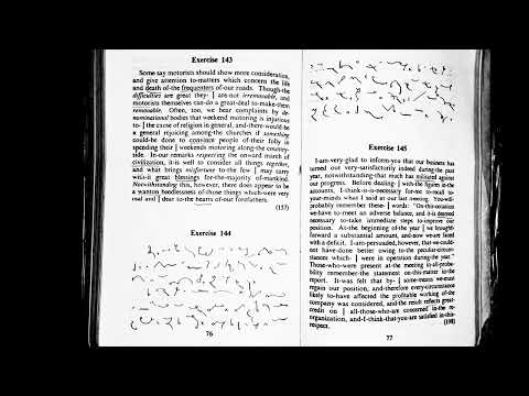 Shorthand Dictation of exercise 144 |dictation of special contractions |Shorthand Club