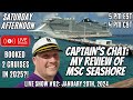 Msc seashore captains chat review  thoughts of the ship  cruise line  booked 2 cruises in 2025