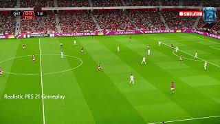 Qatar vs Switzerland - World Cup 2026 | Realistic Efootball PES 21 Gameplay