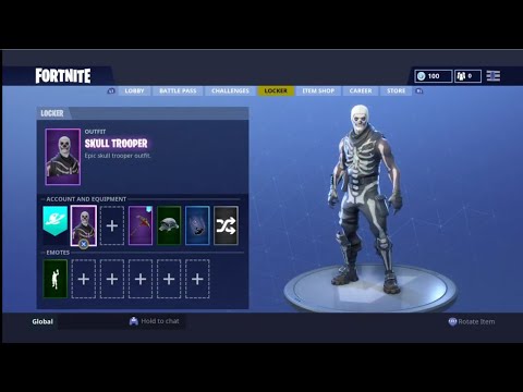 Extremely Rare Skull Trooper Raiders Revenge Pickaxe Fortnite - extremely rare skull trooper raiders revenge pickaxe fortnite account for sell trade