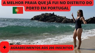 Praia Castro de São Paio a melhor praia que já fui no distrito do do porto. @eliseteborgesyoutobe