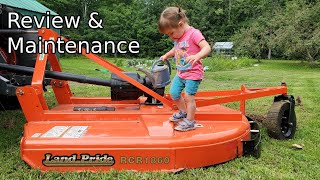 Land Pride Brush Cutter on a Kubota L4060 | My Thoughts and Maintenance