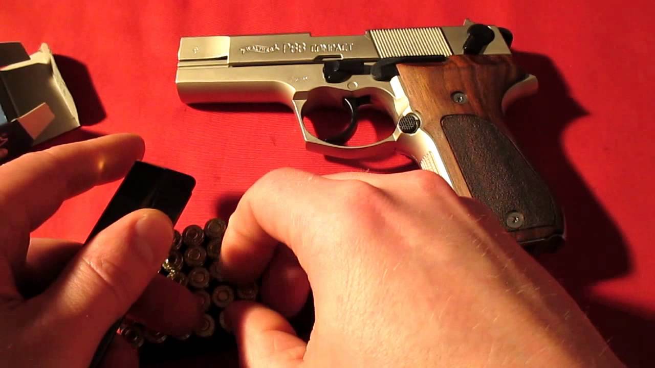 Pistola de Fogueo Walther P88 Niquel 9mm P.A.K.