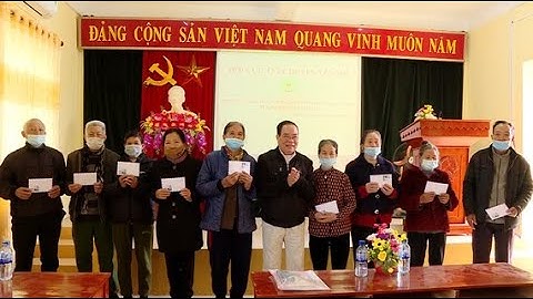 Hội cựu thanh niên xung phong tỉnh tặng quà Tết