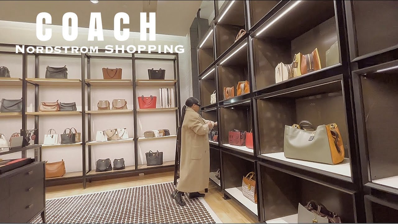 COACH SHOPPING IS IT WORTH IT TO BUY COACH ? NORDSTROM SHOP WITH ME