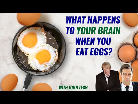 What happens to your brain when you eat eggs ?