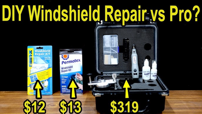 Visbella Kit de réparation Pare-brise de voiture Scratch Crack Restore Kit  de réparation à prix pas cher