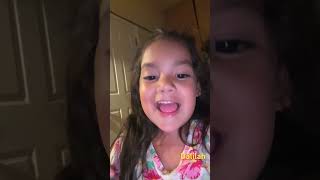 Mi Princess aprendiendo a cantar🤗🤗🤗