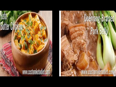 recipe-keto-butter-chicken-and-keto-doenjang-braised-pork-belly-(-keto-meal-)