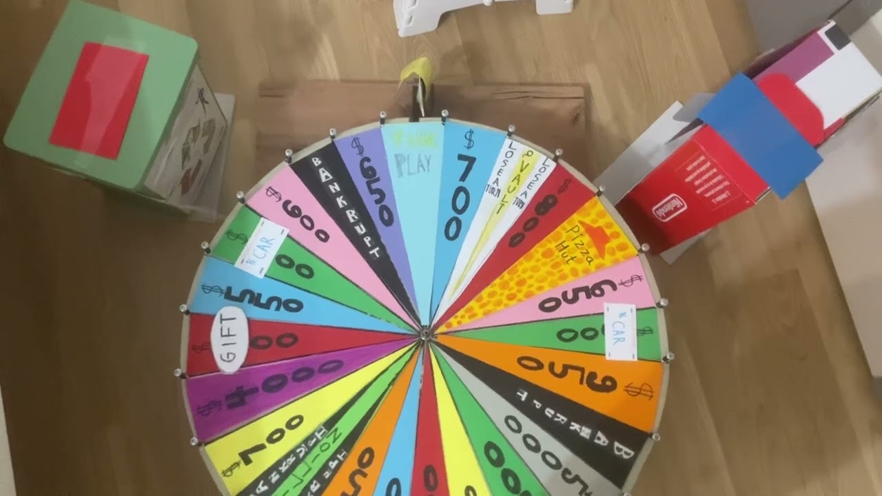 My Homemade Wheel Of Fortune Wedge Project #3 (REUPLOADED)