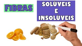 Fibras Solúveis e Insolúveis | Dicas De Nutrição | Resumo Nutridiversidade