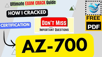 AZ-700 | Tutorial🔥BELANGRIJKE ONDERWERPEN🔥| Microsoft Azure-netwerkoplossingen ontwerpen en imple...