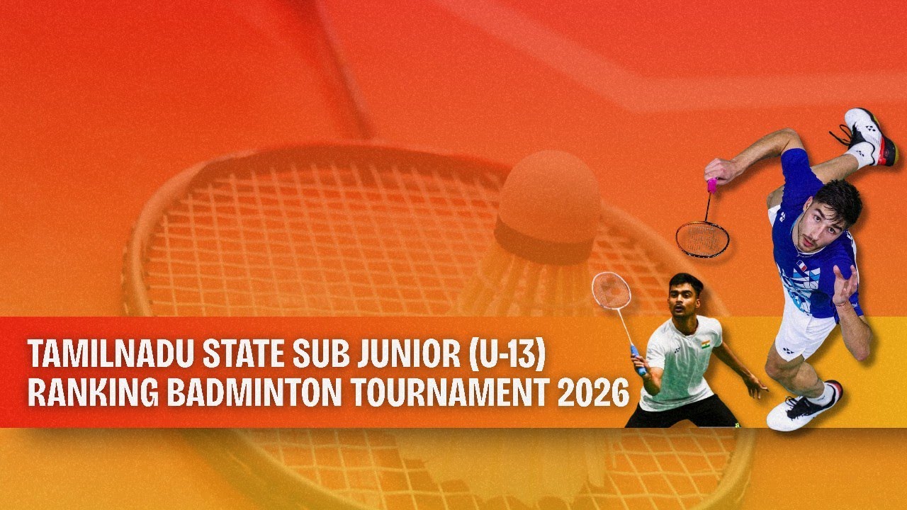 TN State U13 Ranking Badminton Tournament 2026 - BD U13 - Qfy (Round 2)