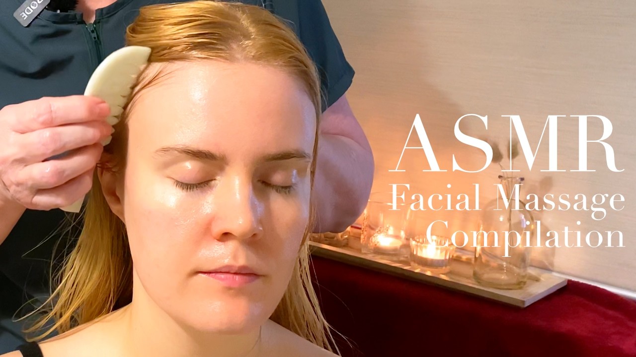 Facial compilation (Unintentional ASMR, Real person ASMR)