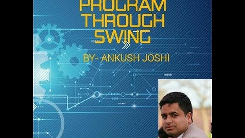 How to create GUI application by using Java Swing?