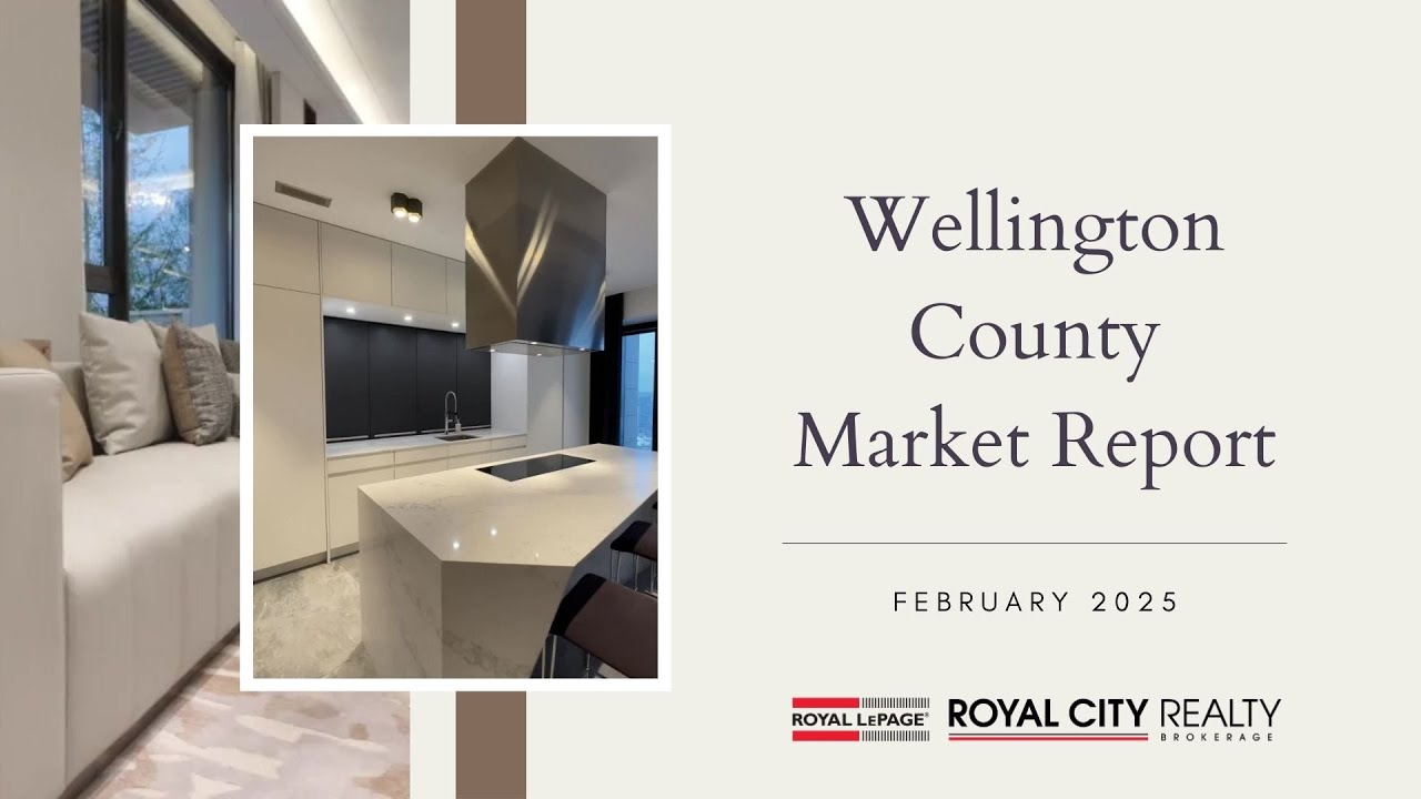 Wellington County Market Report Video February 2025