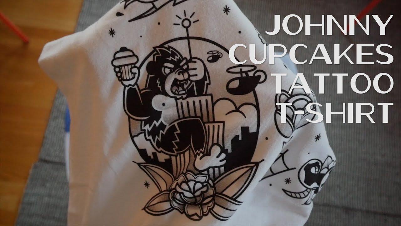 JOHNNY CUPCAKES :: TATTOO T-SHIRT - YouTube