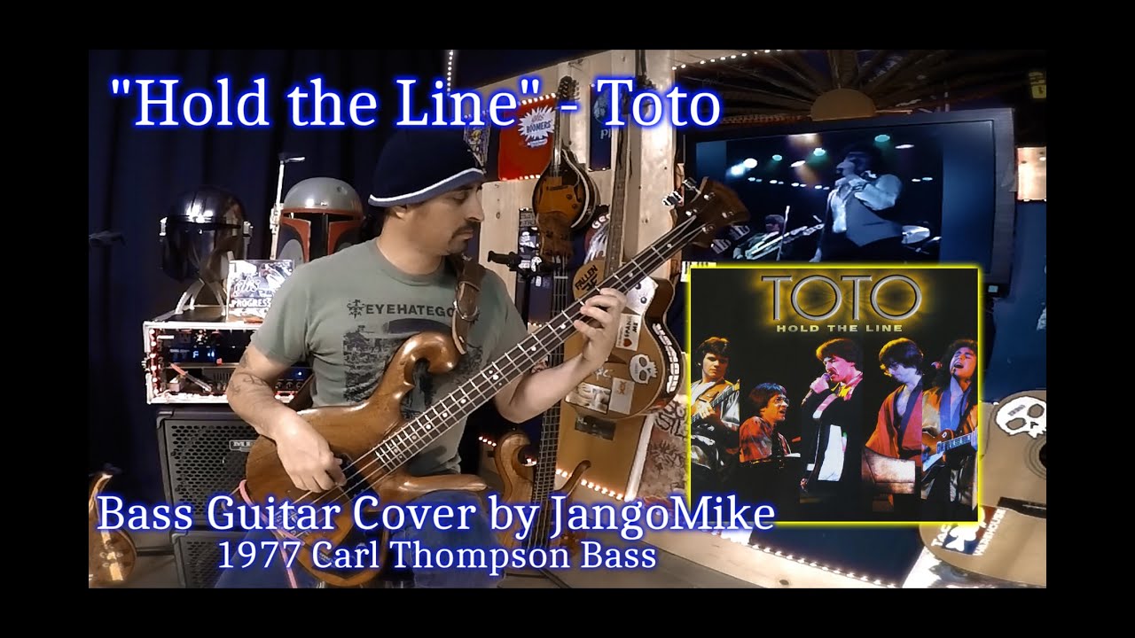 Hold the Line - Toto | Bass Guitar Cover by JangoMike | 1977 Carl Thompson Bass 