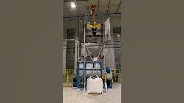 Ton Bag Unloading Machine | Bulk Bag Discharger Working Video