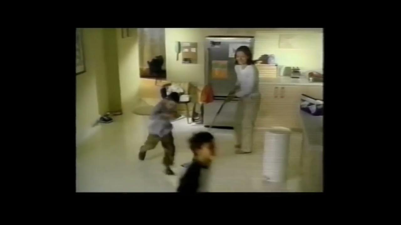Swiffer Wet Jet Commercial 2003 YouTube